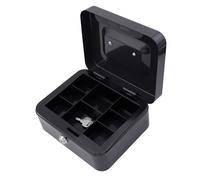 Caisse box - pour | Economies d'argent | Banque sécurisée | Coffre-fort Bancaire | Coffres-fort de rangement à poignée Robusta avec serrure de confidentialité et clé, tiroir-caisses