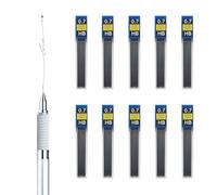 CAISYE 120 pcs Minas de Lápiz HB 0,7 mm,120 Recambio de Minas para Portaminas,Minas irrompibles para escritura suave y clara,Cambio suave de minas,Adecuadas para Escribir, Dibujar