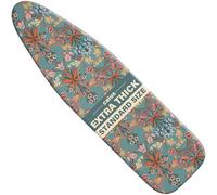 caius Fundas y Almohadilla para Tabla de Planchar de 15 x 54 Pulgadas de fácil instalación, Borde elástico, Cubierta de Tabla de Planchar de tamaño estándar aplicable, Resistente a Las Manchas,