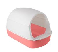 Caixa De Areia Para Gatos Caja De Arena Para Gatos Con Capucha, Bandeja De Arena Para Mascotas, Fácil De Limpiar, Suministros Prácticos Para Mascotas, Bandeja De Arena Para Gatos Desmontable Arenero G
