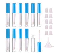 CAIYA 1 ml Mini Lip Gloss Tubes Stick para Pintalabios Contenedor para Brillo de Labios DIY Botellas Vacías Tubos Vacíos, 10 Unidades Botella Recargable para Brillo de Labios para Cosméticos de Mujer