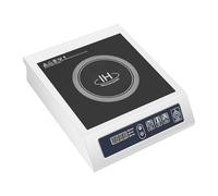 CAIYGG Placa de inducción 3500 W para el hogar, cocina con acero inoxidable y vitrocerámica, calentamiento rápido, temporizador de 24 horas, 11 niveles de potencia, para cocineros aficionados y