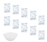 Caiyloxn 40 bolsas de gel de sílice, 20 g, bolas de sílice regenerables, bolsas de gel de sílice para electrónica, ropa, cajones, deshumidificador de zapatos