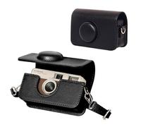 CAIYOULE Funda para cámara Kodak EKTAR H35 H35N de Medio Marco para cámara instantánea Kodak Ultra F9/F8/I6 con Correa para el Hombro, Color Negro (sin cámara)