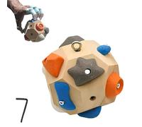 CAIYZH Bloque De Escalada 3D Artesanal con 12 Presas De Resina, Juego De Habilidad For Niños Y Adultos, Desarrolla Fuerza Y precisión For Principiantes Y Profesionales