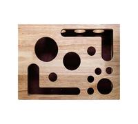 CAIYZH Caja De Enriquecimiento De Rompecabezas For Gatos con Rascador, Caja De Laberinto De Juguetes Interactivos De Madera For Rascar Gatos, Lima De Uñas Y Cajas De Juguetes For Rascar