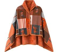 CAIYZH Manta Para Silla De Ruedas Para Adultos, Resistente Al Viento Y Cálida, Suave Y Cómoda, Es La Opción Ideal Para Otoño E Invierno,Naranja