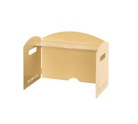 CAIYZH Parabrisas Plegable De Acero Inoxidable For Estufa De Gas, Protector For Cocinar Al Aire Libre, Bolsa De Almacenamiento Senderismo Y Picnic(Khaki,Three-Fold)