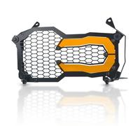 CAIZHICNC Cubierta Faro Motocicleta para BMW R1200GS para ADV R1250GS para Adventure LC 2013~2024 Motocicleta Faro Protector Rejilla Protección Cubierta(Orange)