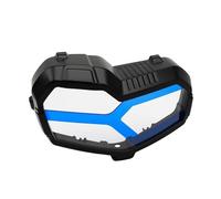 CAIZHICNC Cubierta Faro Motocicleta para F900GS para ADV F800GS 2025 para F850GS Adventure F750GS 2018-2024 Protector De Faro Motocicleta Rejilla Cubierta Lente(A Blue)