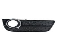 CAIZHICNC Cubierta Faros Antiniebla para A5 2008 2009 2010 2011 2012 8T0807681 8T0807682 Coche Panal Malla Foco antiniebla Cubierta de la Parrilla con aro Cromado Parrilla Piezas(Right)