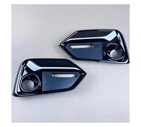 CAIZHICNC Cubierta Faros Antiniebla para Civic 2017 2018 2019 2020 2021 Coche Faro Antiniebla Delantero Embellecedor Marco Izquierdo Derecho Lateral Parachoques Lámpara Cubierta