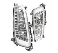 CAIZHICNC Luces Antiniebla Para Hyundai Para Santa Fe IX45 2013-2015 Conjunto Delanteros Impermeables Para Coche Faros Antiniebla LED DRL