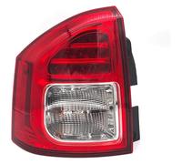CAIZHICNC Luces Piloto Trasero para Jeep para Compass 2011-2013 Luz Trasera Parachoques Conjunto Freno Parada Advertencia Intermitentes Abrazaderas Elevadores Manillar(Left)