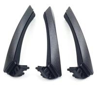 CAIZHICNC maneta puerta delantera trasera interna Para B&MW Para Serie 3 Para E90 Para E91 Para E92 Para E93 2005-2012 Reemplazo Cubierta Manija Puerta Interior Automóvil(Lhd Set Black)