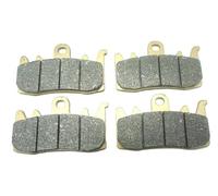 CAIZHICNC para Ducati para Panigale V2 955cc 2019 2020 2021 2022 2023 para PanigaleV2 2 X Pastillas de Freno Delanteras y traseras para Motocicleta Motocicleta Pastillas Freno