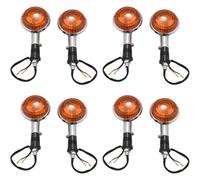 CAIZHICNC Para Road Para Star 1999-2003 Para Royal 1996 1997-2004 Luz Indicadora Intermitente Motocicleta Luces Señal Giro Ámbar Intermitentes Moto Indicadores