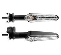 CAIZHICNC Para Yamaha YZF R6 R1 R1M R1S T-MAX 530 Luz Intermitente Trasera De Motocicleta LED Señal Giro Funcionamiento Intermitentes Moto Indicadores