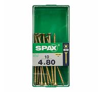 Spax International Tornillo para madera Pozidriv, cabeza avellanada, Ø 4,5 x 60 mm, 30 uds