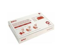Caja 100 Fundas Forro Libros Autoajustables PVC 295mm Apli 16908