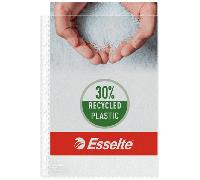 CAJA 100 FUNDAS POLIPROPILENO MULTITALADRO FORMATO A4 80 MICRAS 16 TALADROS TRANSPARENTE ESSELTE 46099