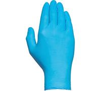Caja 100 guantes desechables economicos de nitrilo sin polvo talla m j