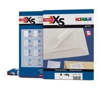 Caja 100 Hojas Etiquetas A4 Cantos Rectos "48.5X16.9 mm" Xs Grafoplás