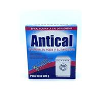 Caja 12 estuches Antical ropa y lavadora polvo. Caja 12 uds x 500 gr.
