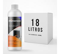 Caja 18 Botellas de 1 litro Bioetanol 99,5% Origen Vegetal para chimeneas