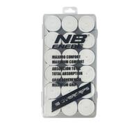 Caja 18 Overgrips Enebe Lisos Blancos A003779.002