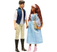 Caja 2 Muñecas 30cm La Sirenita Ariel Y Eric Original Disney Mattel HLX14