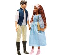 Caja 2 Muñecas 30cm La Sirenita Ariel Y Eric Original Disney Mattel HLX14