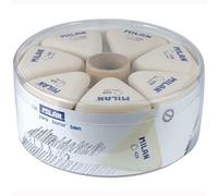 Milan Caja de 28 Gomas de Borrar 428 Miga de Pan Triangulares Gruesas Blancas