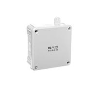 Caja 2K 98x98x46mm con abrazaderas 5x2,5mm2 IP55/65 gris RAL 7035 0290-41 elektro-plast nasielsk 5901752639058