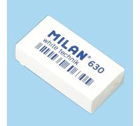 MILAN Caja 30 Gomas Nata 630 rectangular Envuelta individualmente Color Blanco