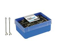 Caja 300 clips bola bronce 50 mm Eurostil