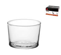 Caja 36 Vasos De Vidrio Bodega Mini Cl 20 Transparente Bormioli Rocco