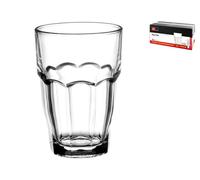 Caja 36 Vasos De Vidrio Rockbar Cl 37 Transparente Bormioli Rocco