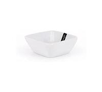 Caja 4 pcs tuercas de porcelana blanca para aperitivos Tapas Pica-Pica cuencos 10 x 10 x 4 cm 14810B