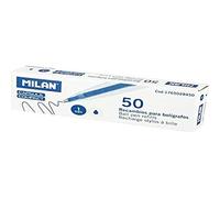 MILAN Caja 50 minas de recambio CAPSULE y COMPACT azul