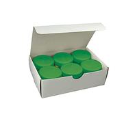 Caja 6 botes 40ml de témpera del mismo color verde claro