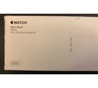 Caja Abierta Apple 38Mm 40Mm Banda Deportiva Blanca MJ4E2ZM/A (Condición Nueva)