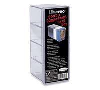 Ultra Pro 81163 - Caja de Tarjetas 4 Compartimiento Clear [Importado de Alemania]