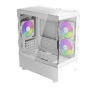 Caja AEROCOOL Viewport-Mini-WT-v2 RGB Blanco