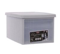 Caja Ahorra Espacio Stefanplast ELEGANCE, Modelo 30001, Blanco, Para Espacio