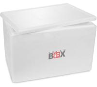 Caja aislante y térmica profesional para el calor y el frío de color blanco, 3 cm, V=60,93 L