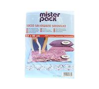 Caja al vacío grande con cremallera de doble carril y válvula universal