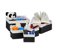 Caja almacenaje cajas organizadoras cestos decorativos suave fácil limpieza