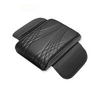 Caja Almacenamiento Almohadilla De Altura Caja Reposabrazos Coche Almohadilla Altura Esponja Cuero Para Nissan Para Qashqai J10 J11 Centro Protege El Cojín Del Codo PYPFQUMQGR(B-Black)