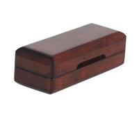 Caja Almacenamiento Boquilla Saxofón Madera Caja Protectora Boquilla Instrumento Portátil Caja Boquilla Con Forro Franela